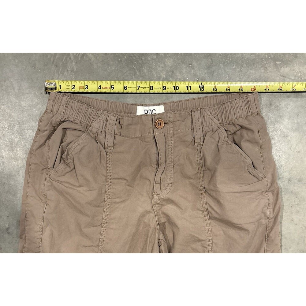 BDG Women's Large Brown 100% Cotton Y2K Cargo Baggy Straight Pants - Picture 3 of 8